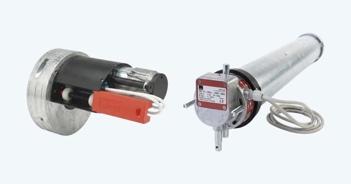 Moteur central vs tubulaire : quel choix pour votre rideau métallique ?